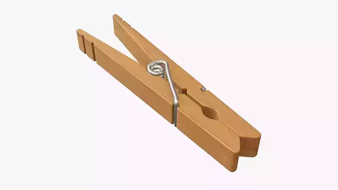 Clothespin wooden long clothes peg
