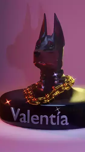 Doberman Pinscher sculture