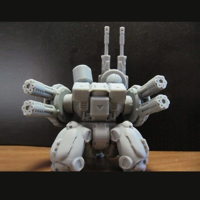 CHIBI-TECH SD - AMMO CYLINDER - KINETIC       3D print model_7