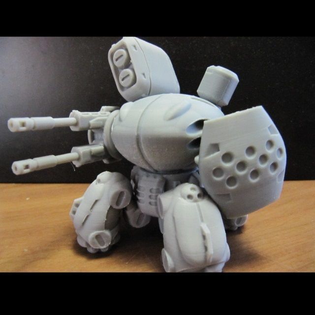 CHIBI-TECH SD - AMMO CYLINDER - KINETIC       3D print model_10