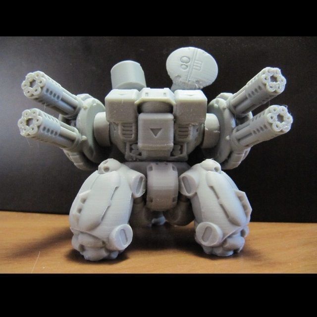 CHIBI-TECH SD - AMMO CYLINDER - KINETIC       3D print model_4