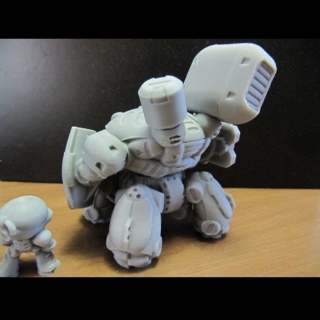 CHIBI-TECH SD - AMMO CYLINDER - KINETIC       3D print model_9