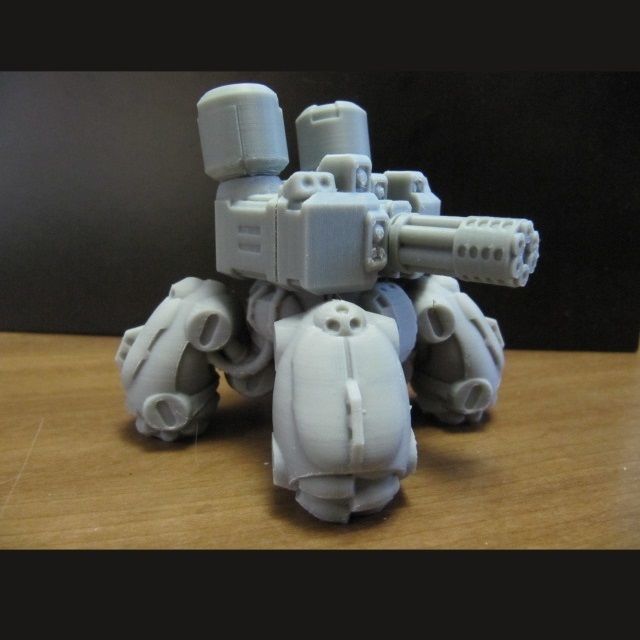 CHIBI-TECH SD - AMMO CYLINDER - KINETIC       3D print model_1