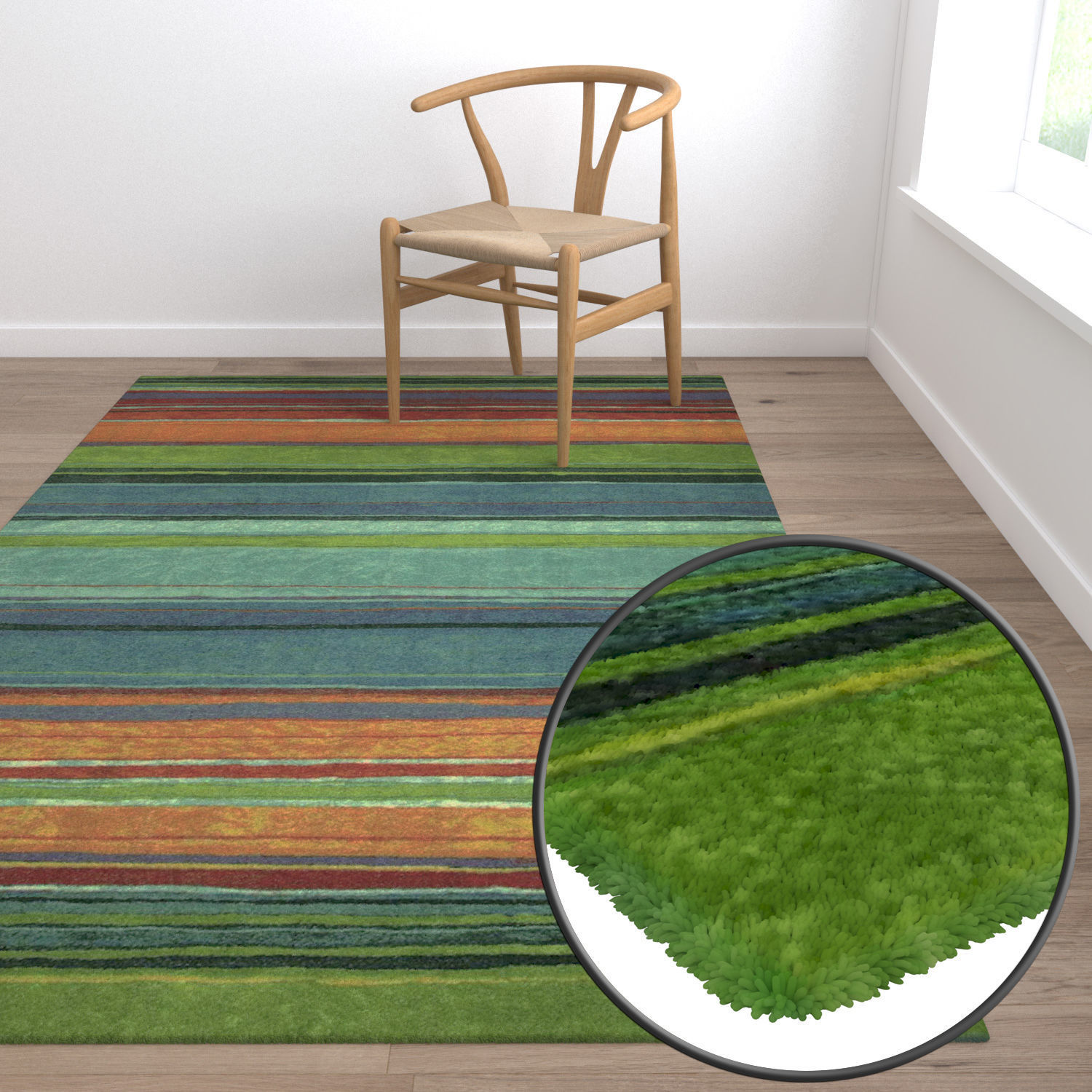 Rug Set 862 3D model_5