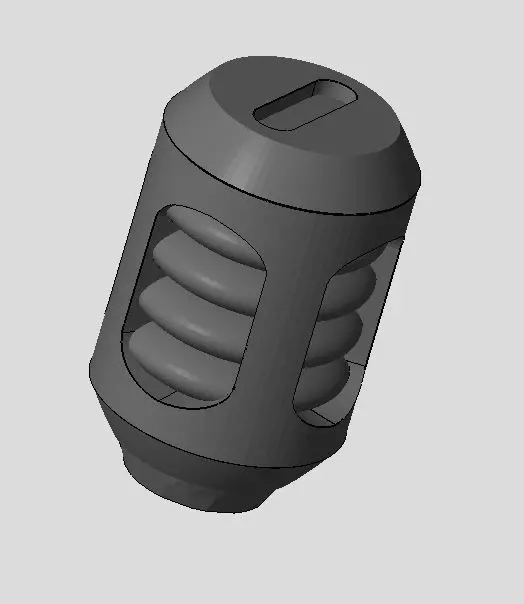 CHIBI-TECH SD - CYLINDER - PLASMA      3D print model_0