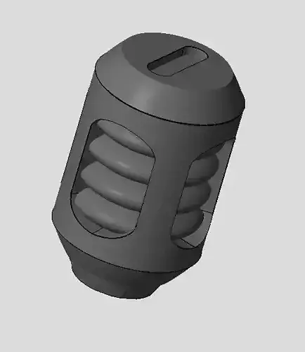 CHIBI-TECH SD - CYLINDER - PLASMA      3D print model
