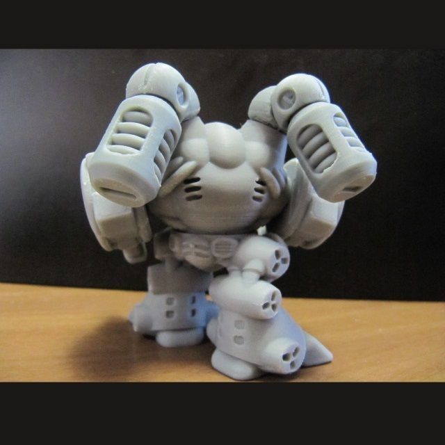 CHIBI-TECH SD - CYLINDER - PLASMA      3D print model_2