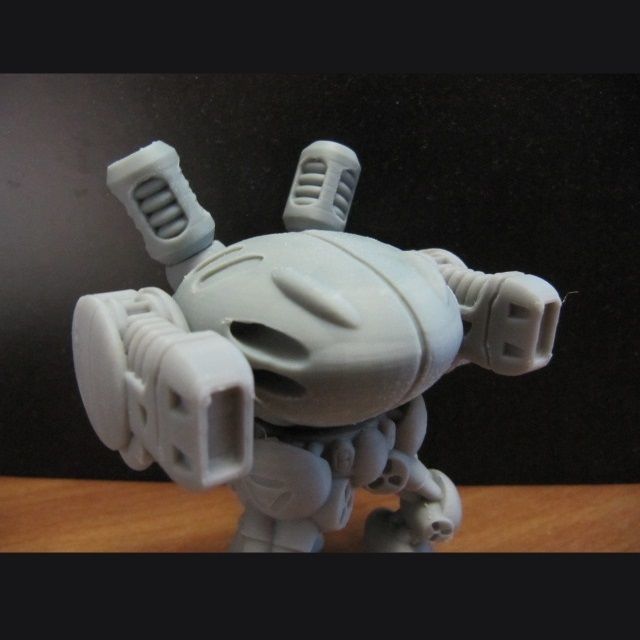 CHIBI-TECH SD - CYLINDER - PLASMA      3D print model_5