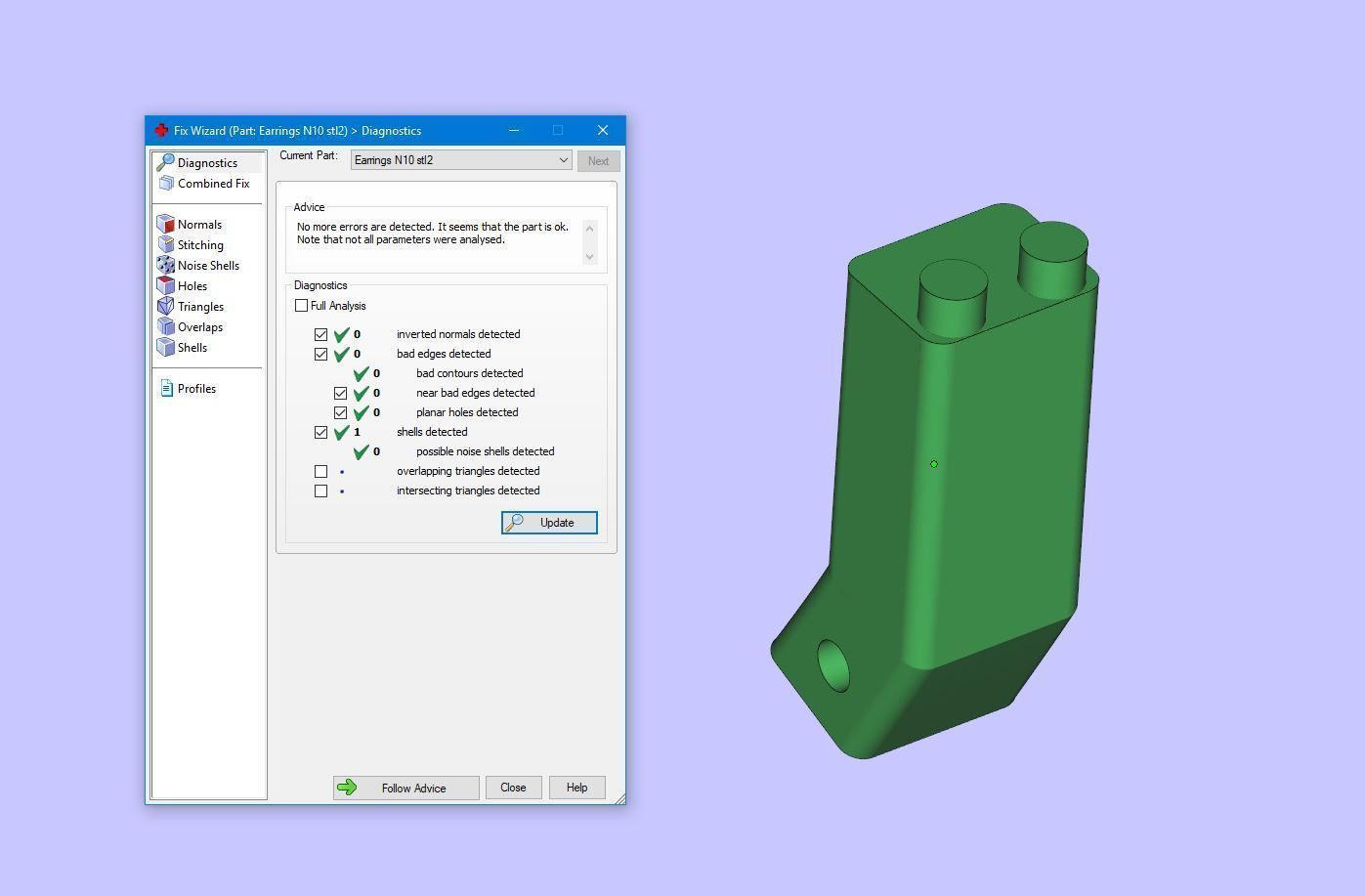 Earrings N10 3D print model_4