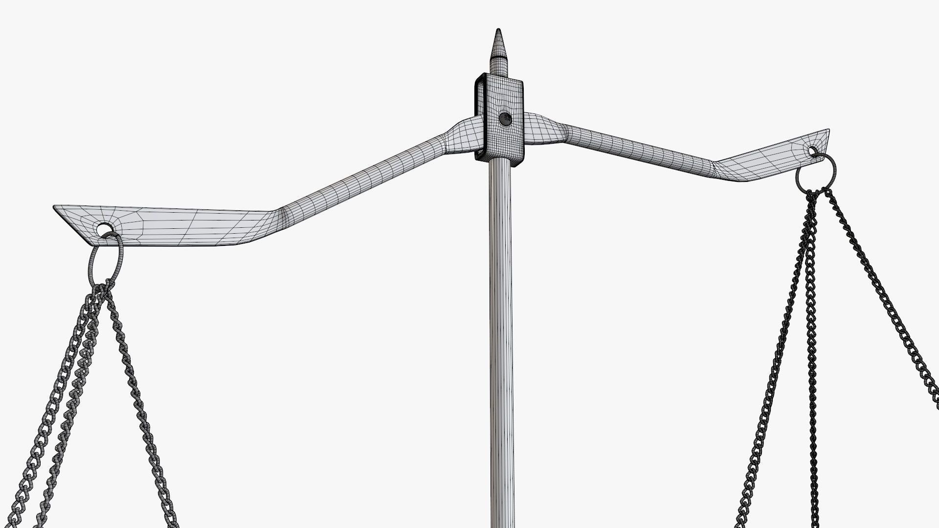 Scale balance  3D model_6