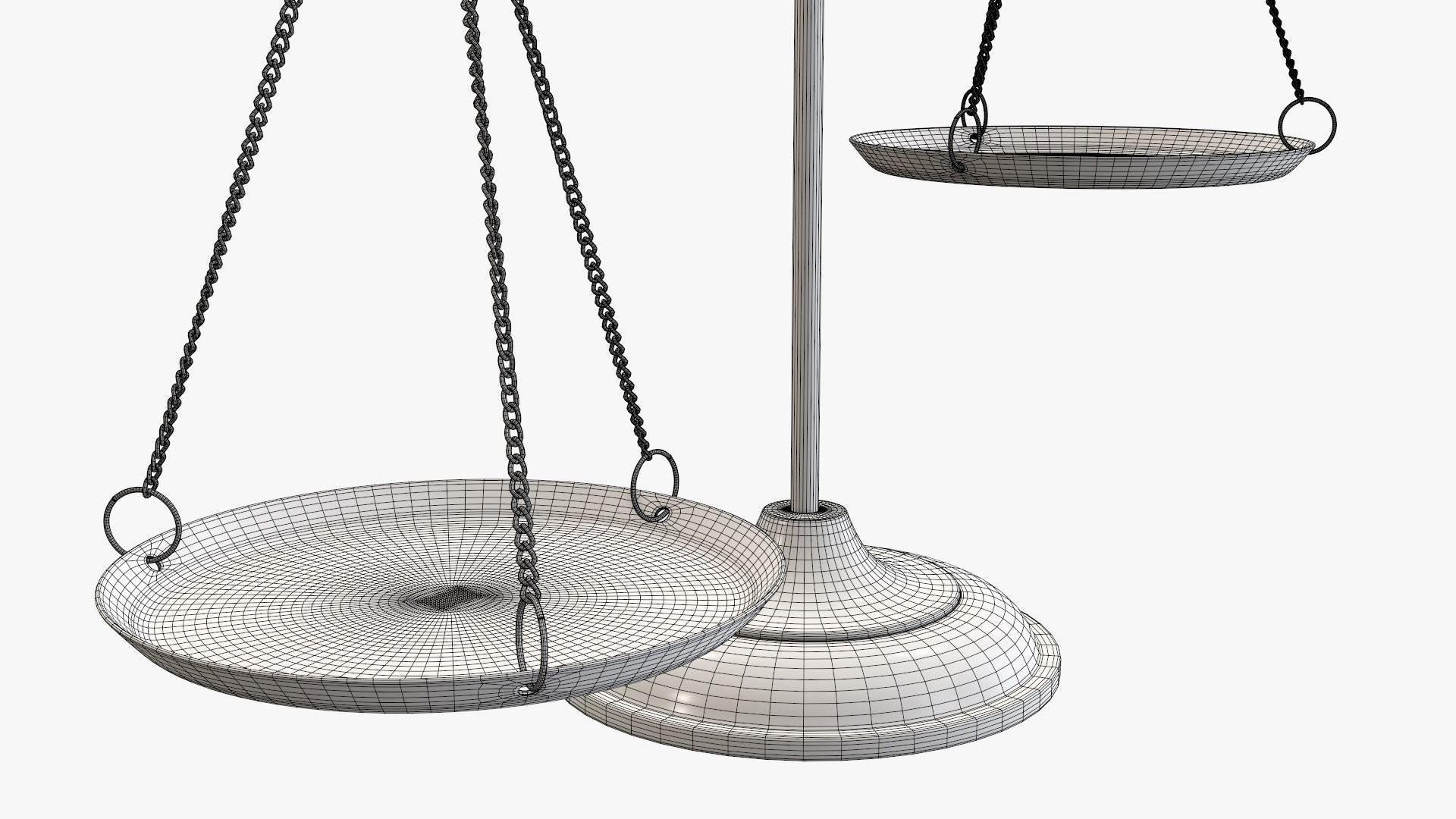 Scale balance  3D model_8