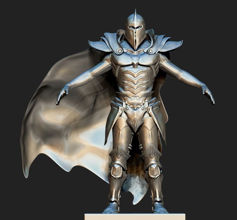 paladin style armor Free 3D model