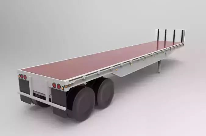 Trailer Flatbed JT908PB 1962