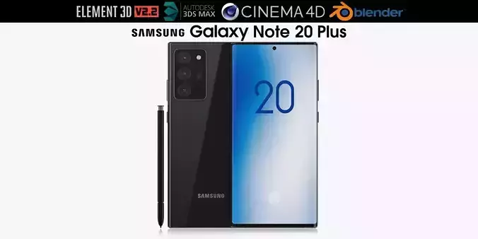 Samsung Galaxy Note 20 Plus black