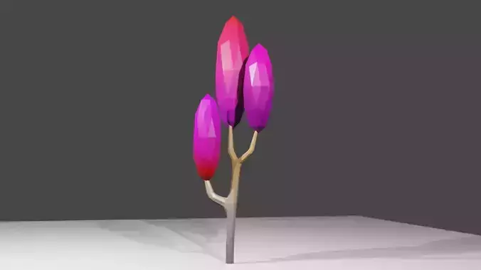 Violet tree