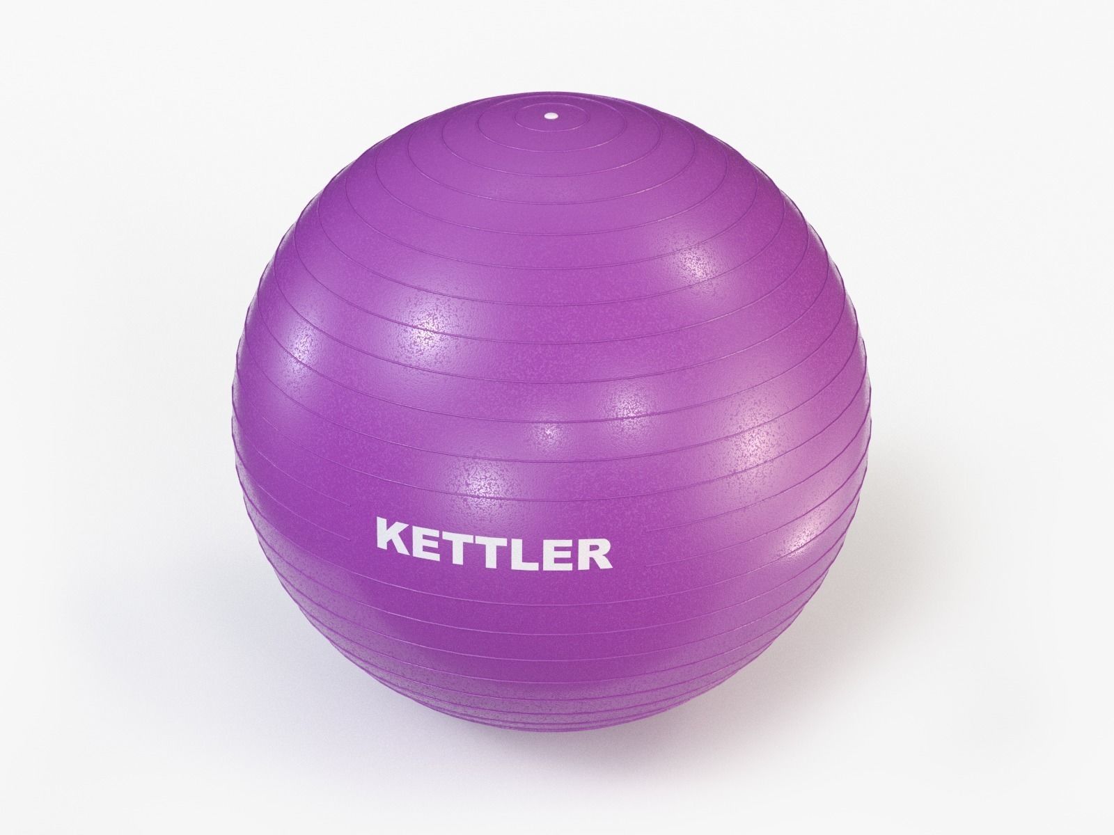 Exercise Ball Low-poly 3D model_0