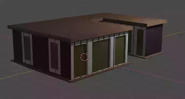 house with doors and windows