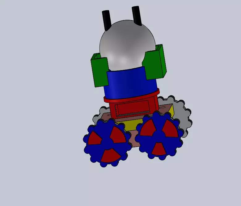 Robot Ready to Build From 3D printed parts 3D print model_0