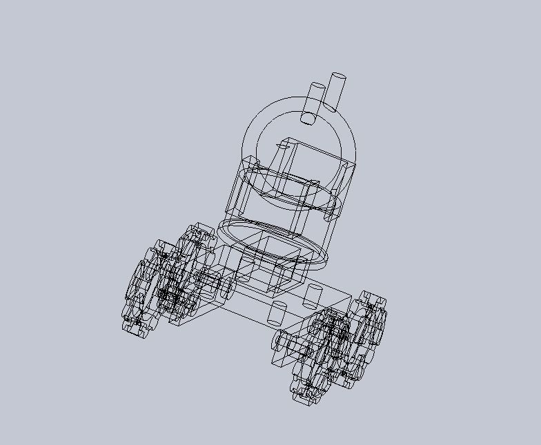 Robot Ready to Build From 3D printed parts 3D print model_3