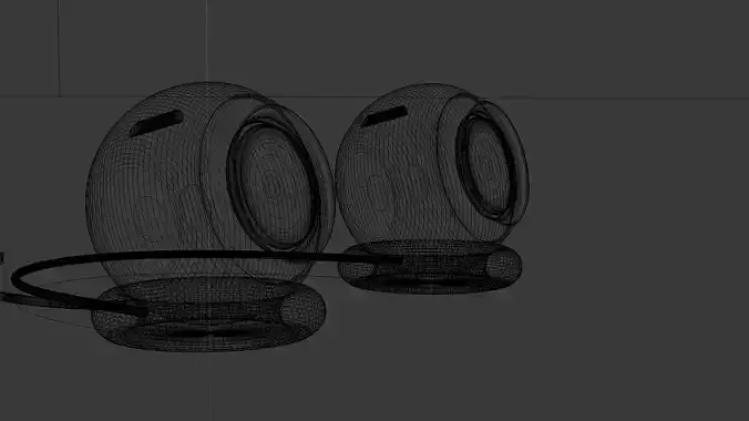 Speaker lamp with cord