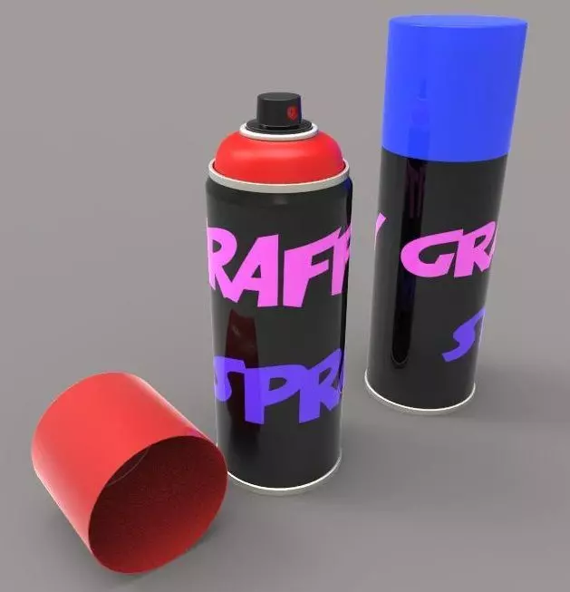 Paint Spray 3D model