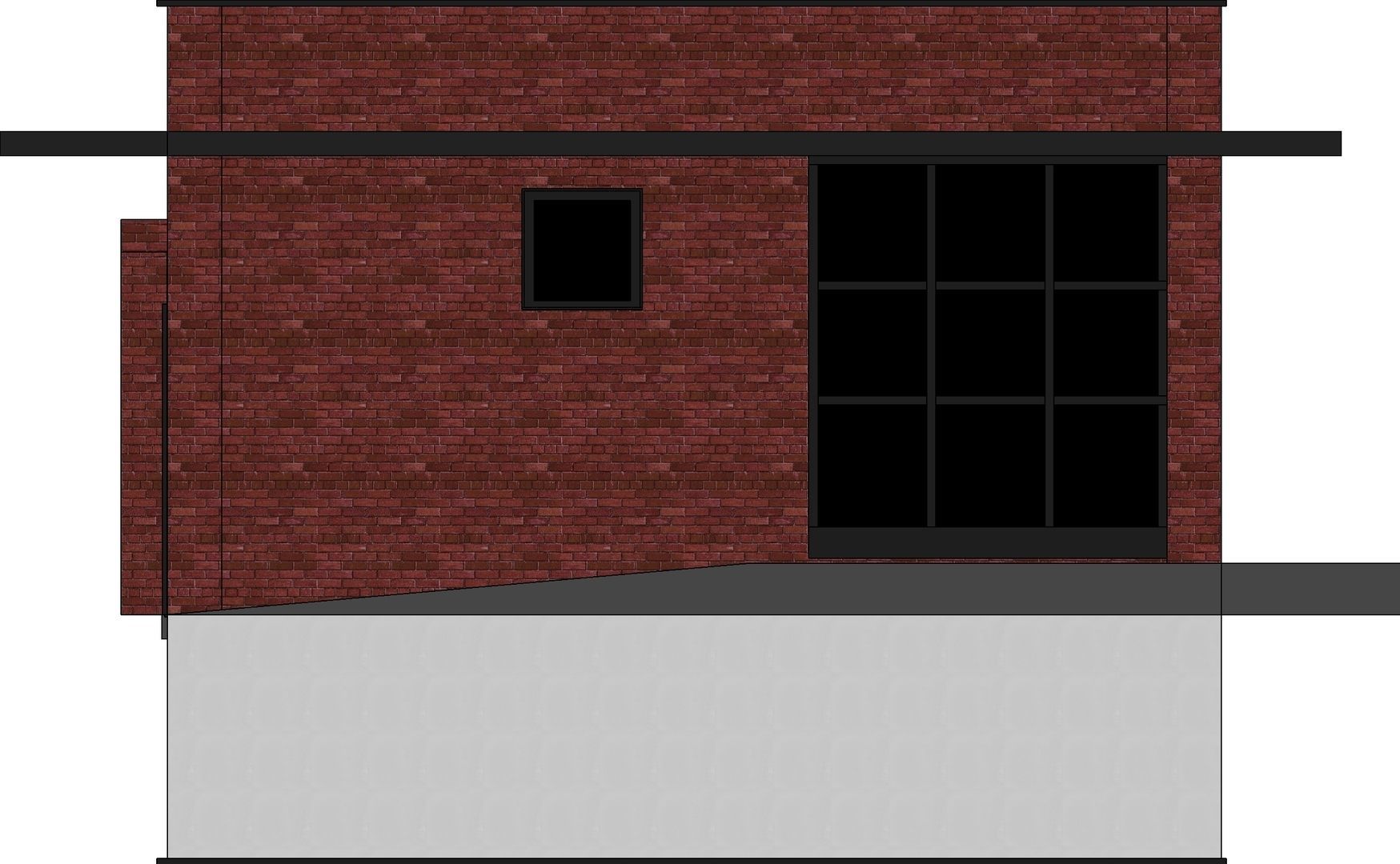 Coffee Shop 1 Low-poly 3D model_5