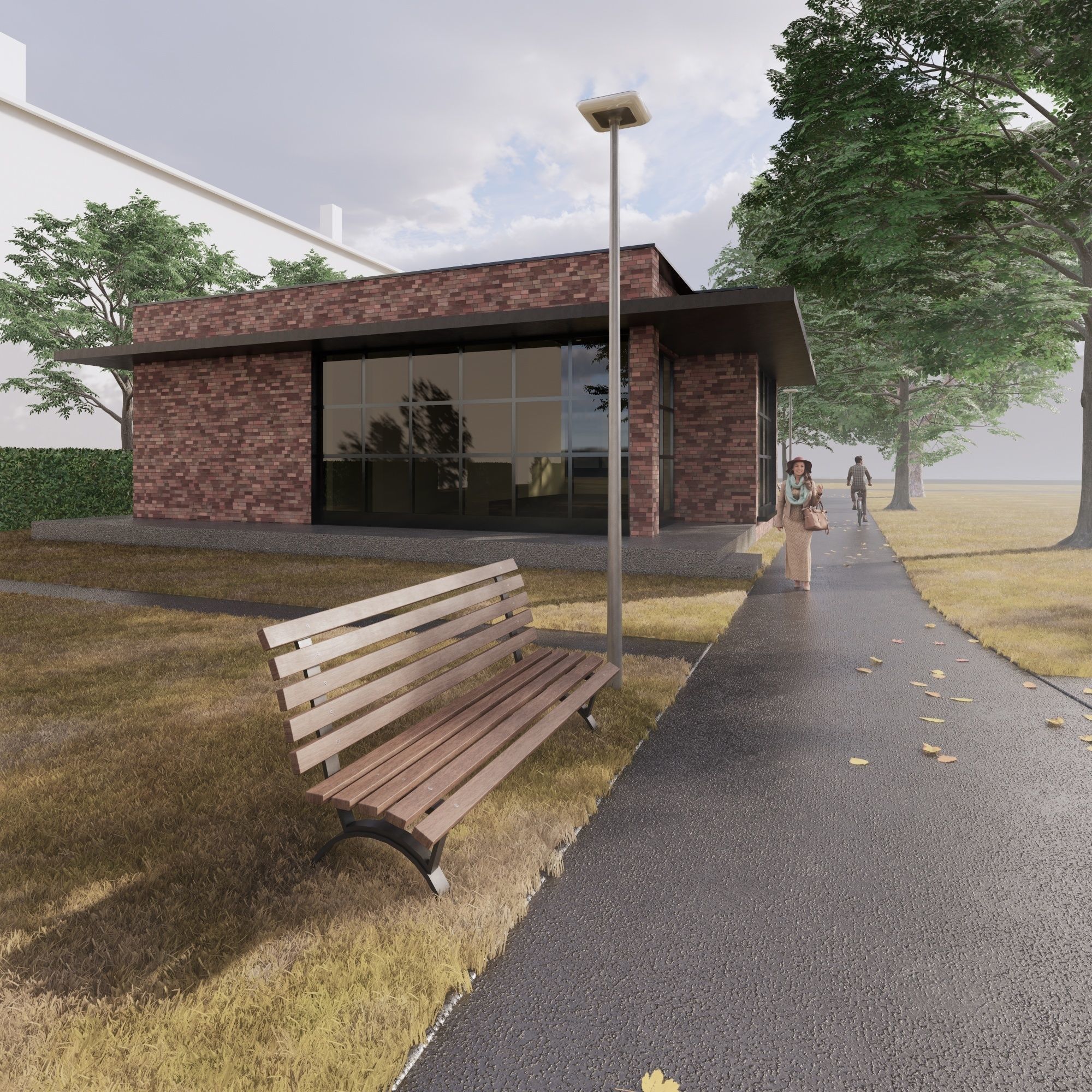 Coffee Shop 1 Low-poly 3D model_2