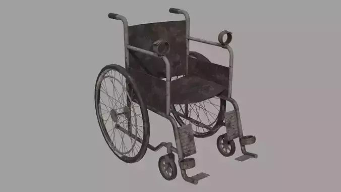 Abandoned Wheelchair