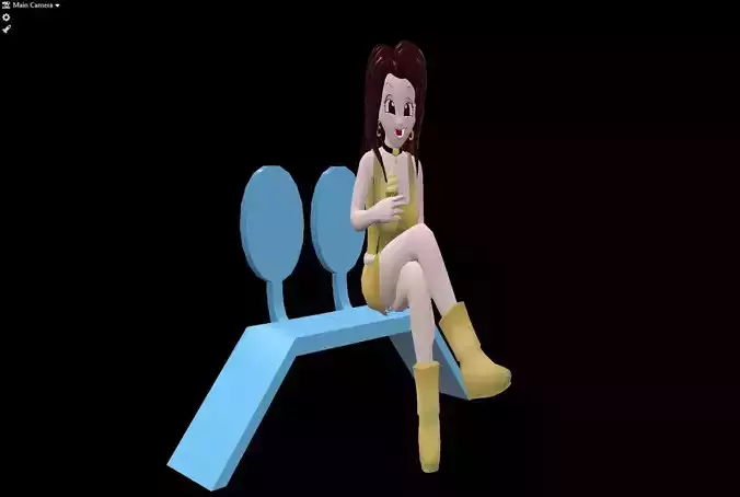 Dragonball GT Character - Valese 3D Modelling