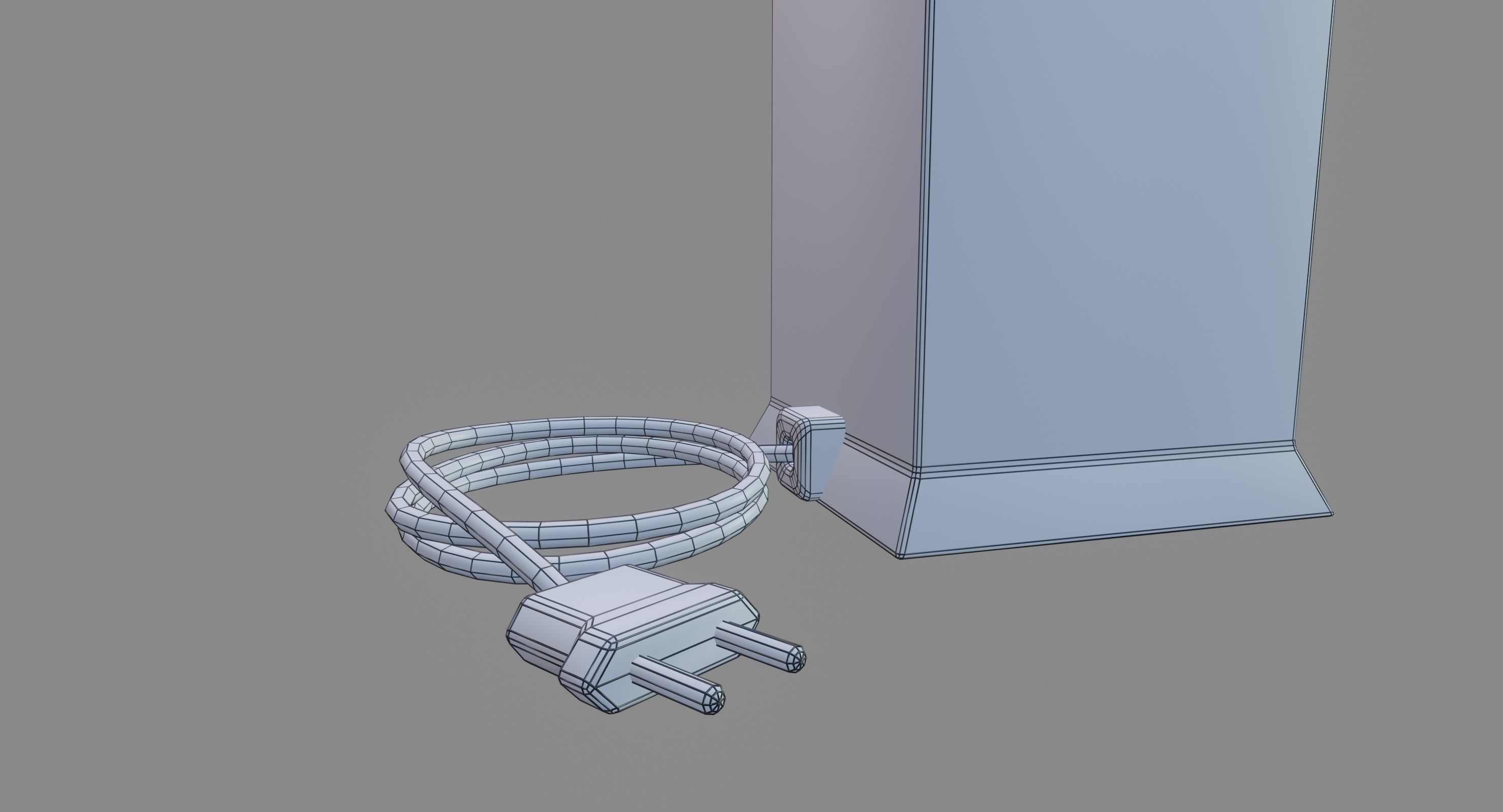 Modern Lamp 3D model_9