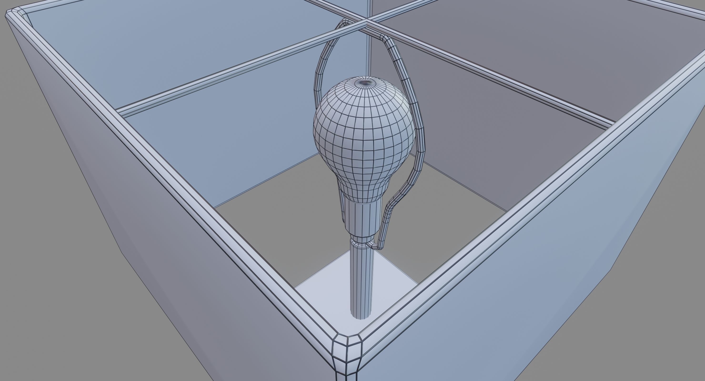Modern Lamp 3D model_10