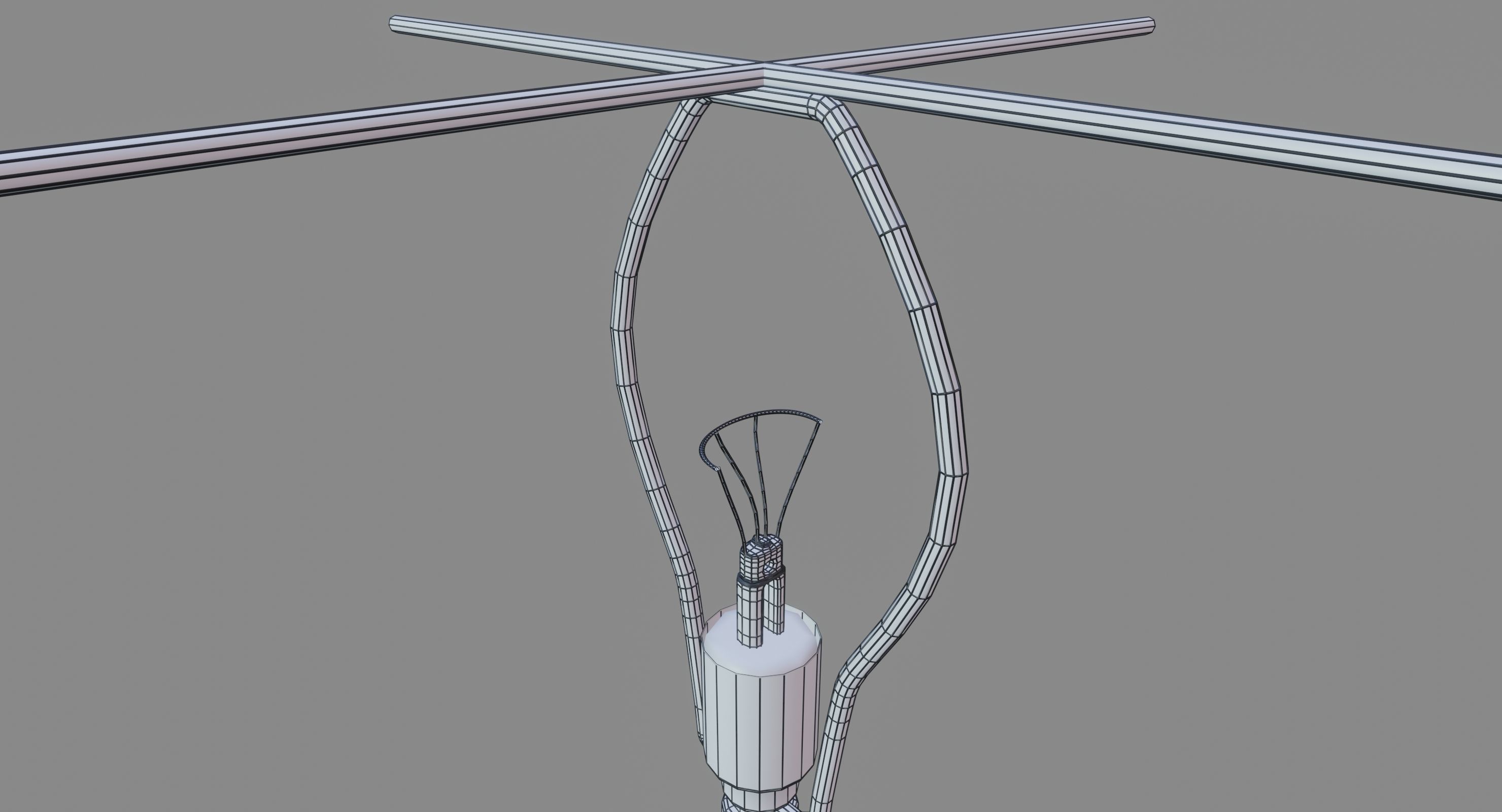 Modern Lamp 3D model_8