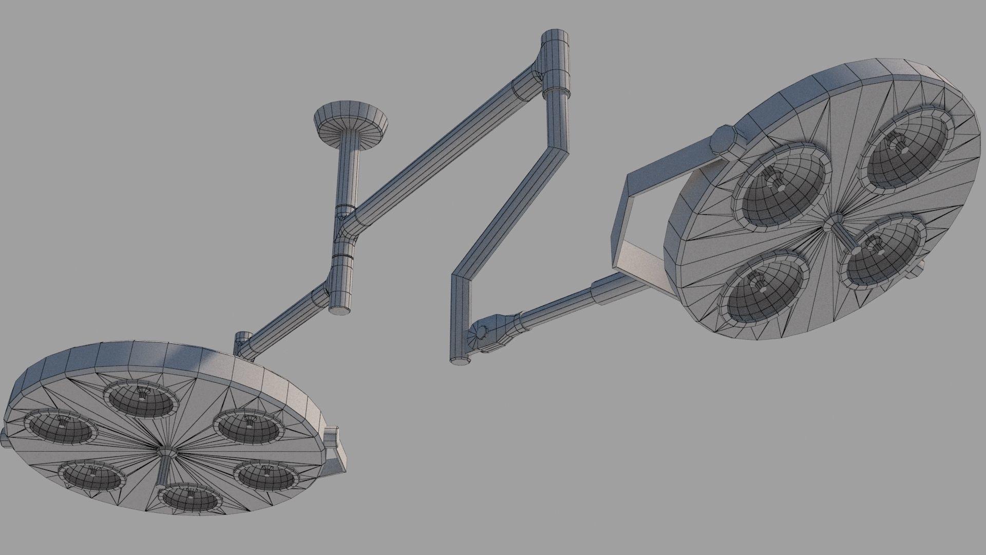 Horror Pathologist Room Set Low-poly 3D model_12