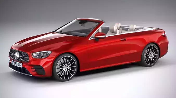 Mercedes E-Class Cabriolet AMG Line 2021 3D model