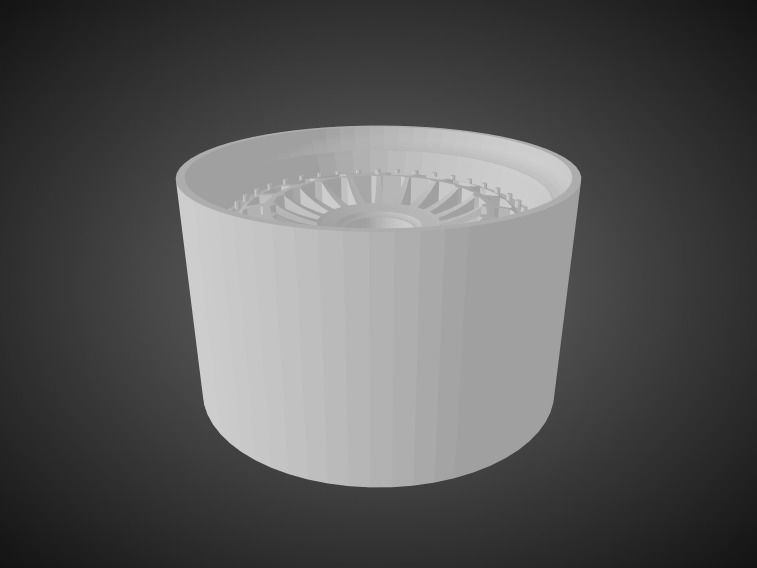 F52 Itegrale SC rims for Hot Wheels 3D print model_1