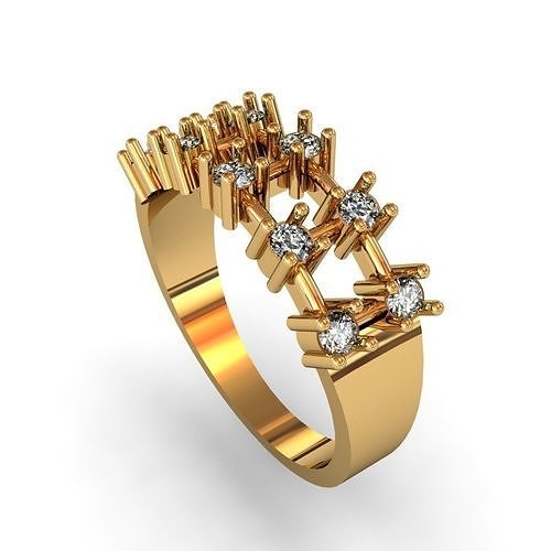 Engagement Ring 4 3D model