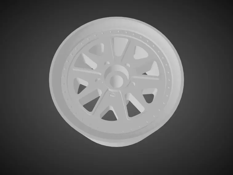 F52 Outlaw rims for Hot Wheels 3D print model_0