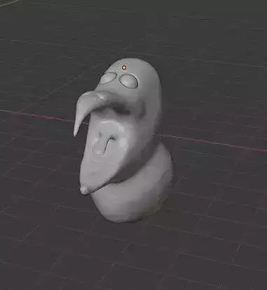 Vulture Head Sculpt Free 3D print model