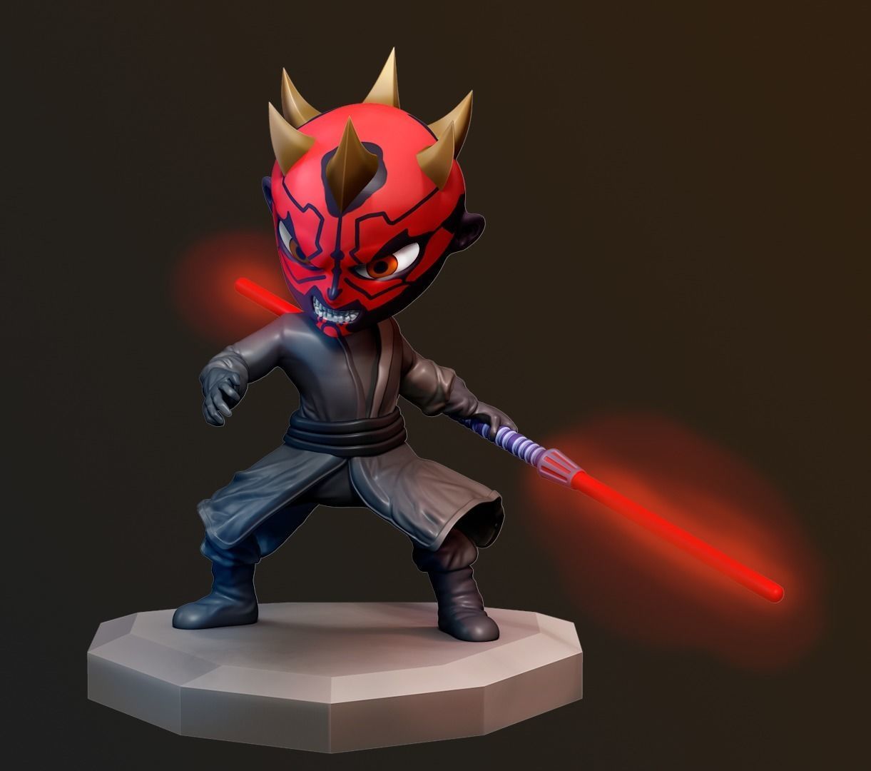 DARTH MAUL  STAR WARS 3D print model_1
