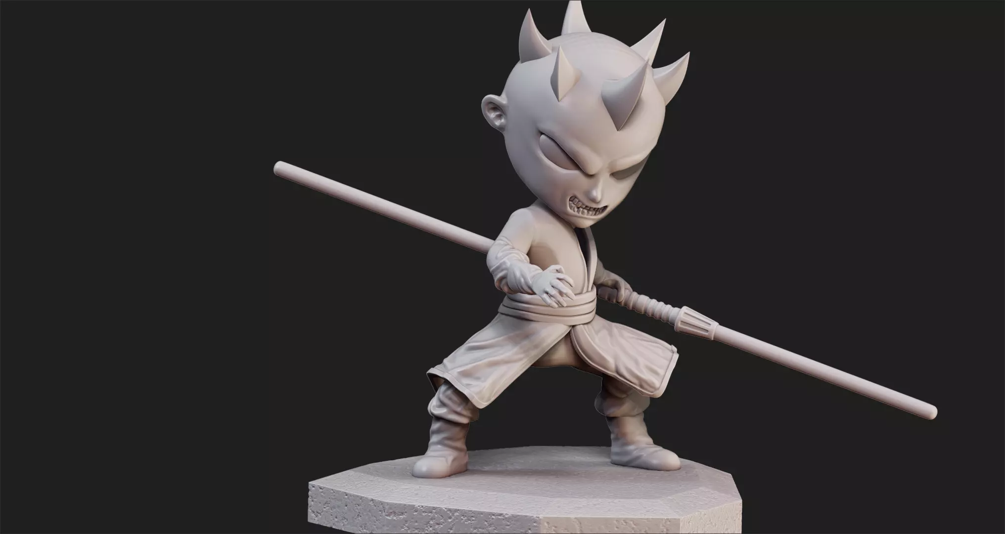 DARTH MAUL  STAR WARS 3D print model_0