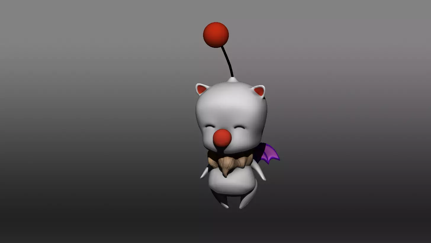 Final Fantasy Mog 3D model 3D printable | CGTrader