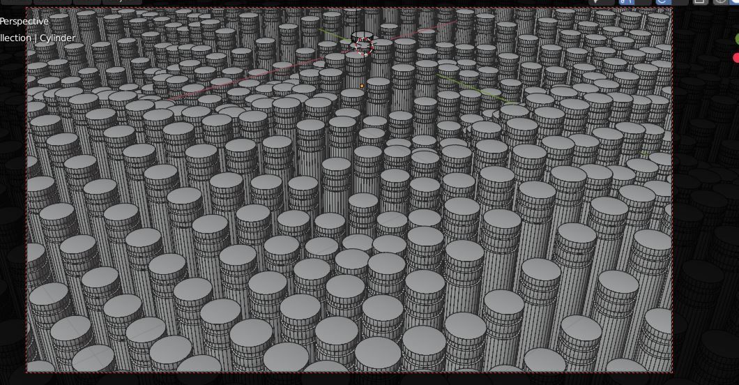 Cylinder Wave VJLoop 3D model_4