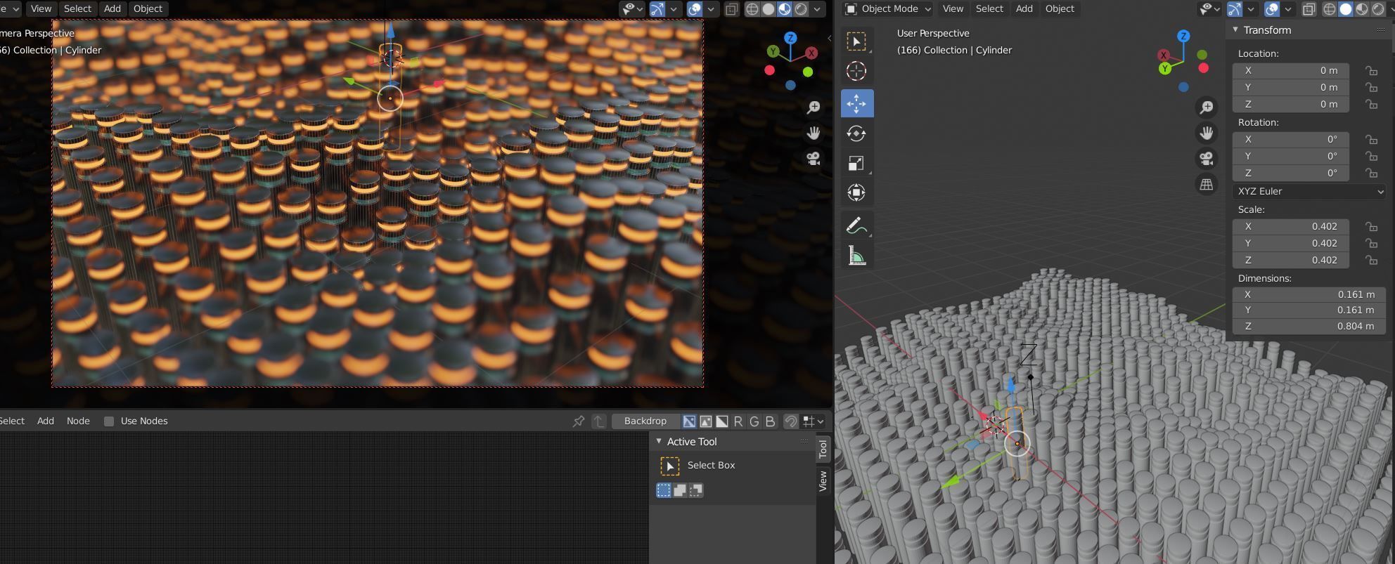 Cylinder Wave VJLoop 3D model_3
