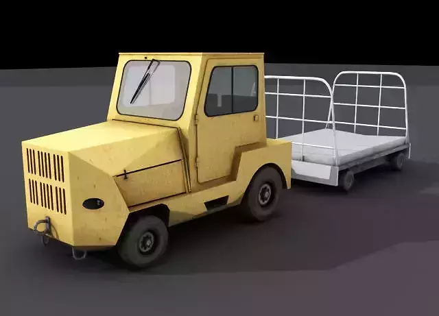 Airfield cargo truck -Harlan brand