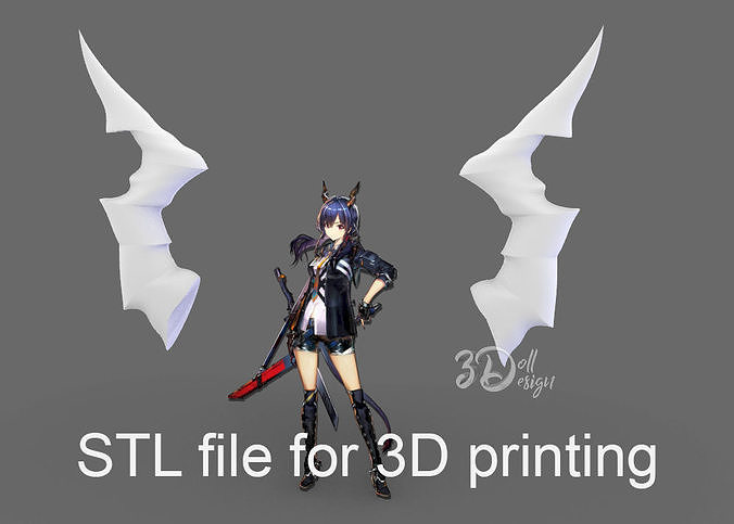 STL Cosplay Horns - Chen Arknights 3D print model