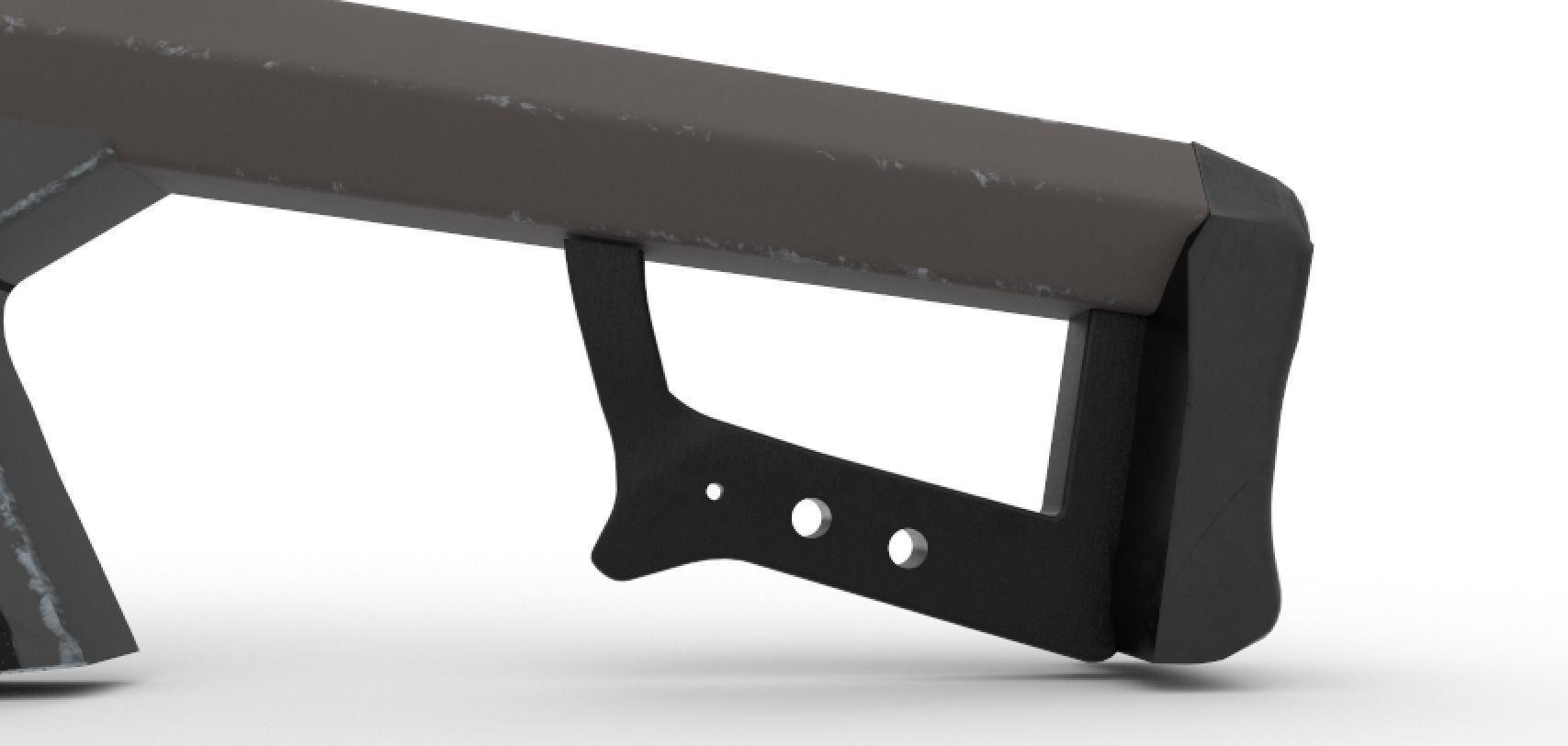 Barrett M82 Sniper Low-poly 3D model_11