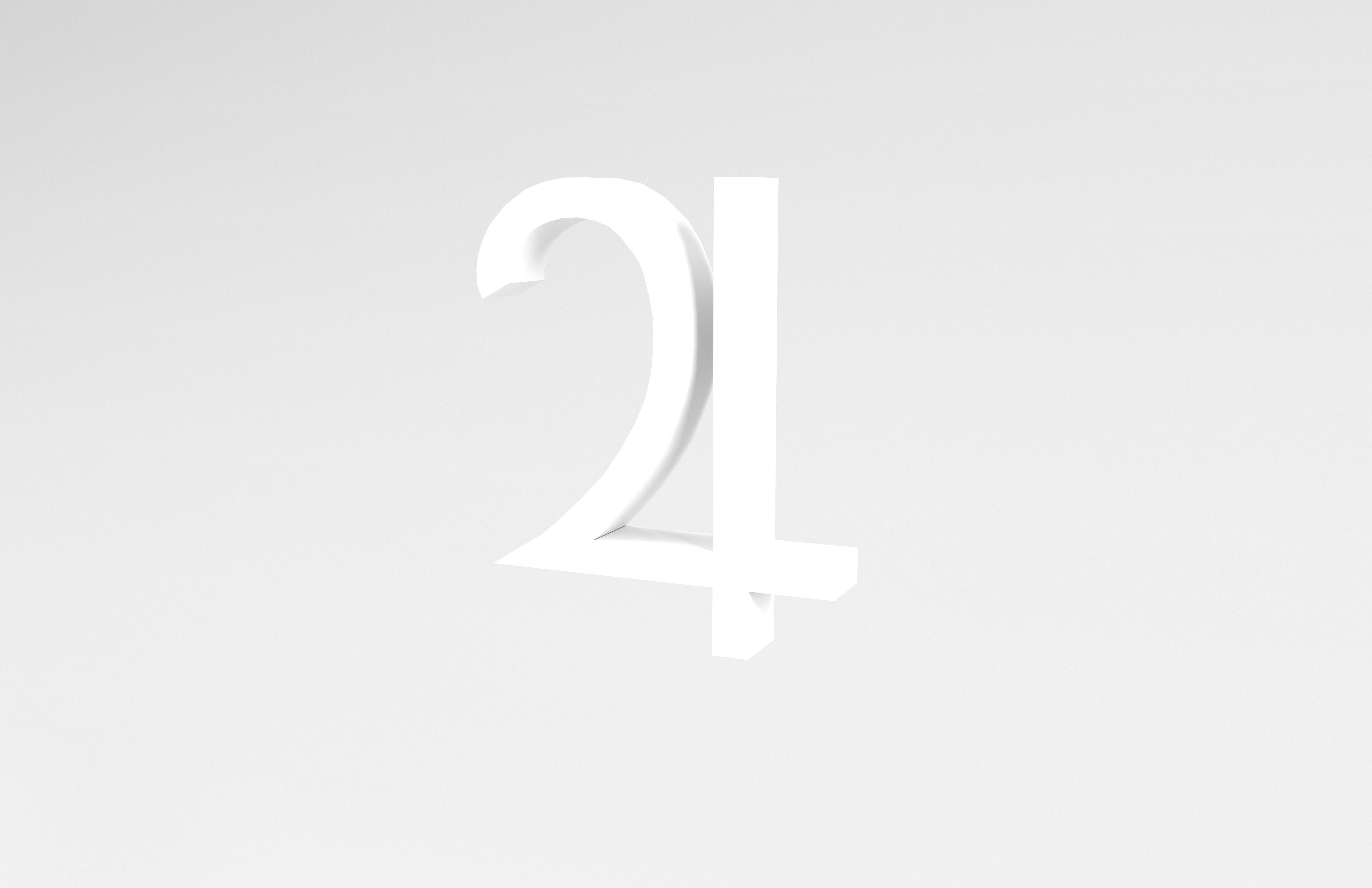 Jupiter Symbol v1 002 Low-poly 3D model_2