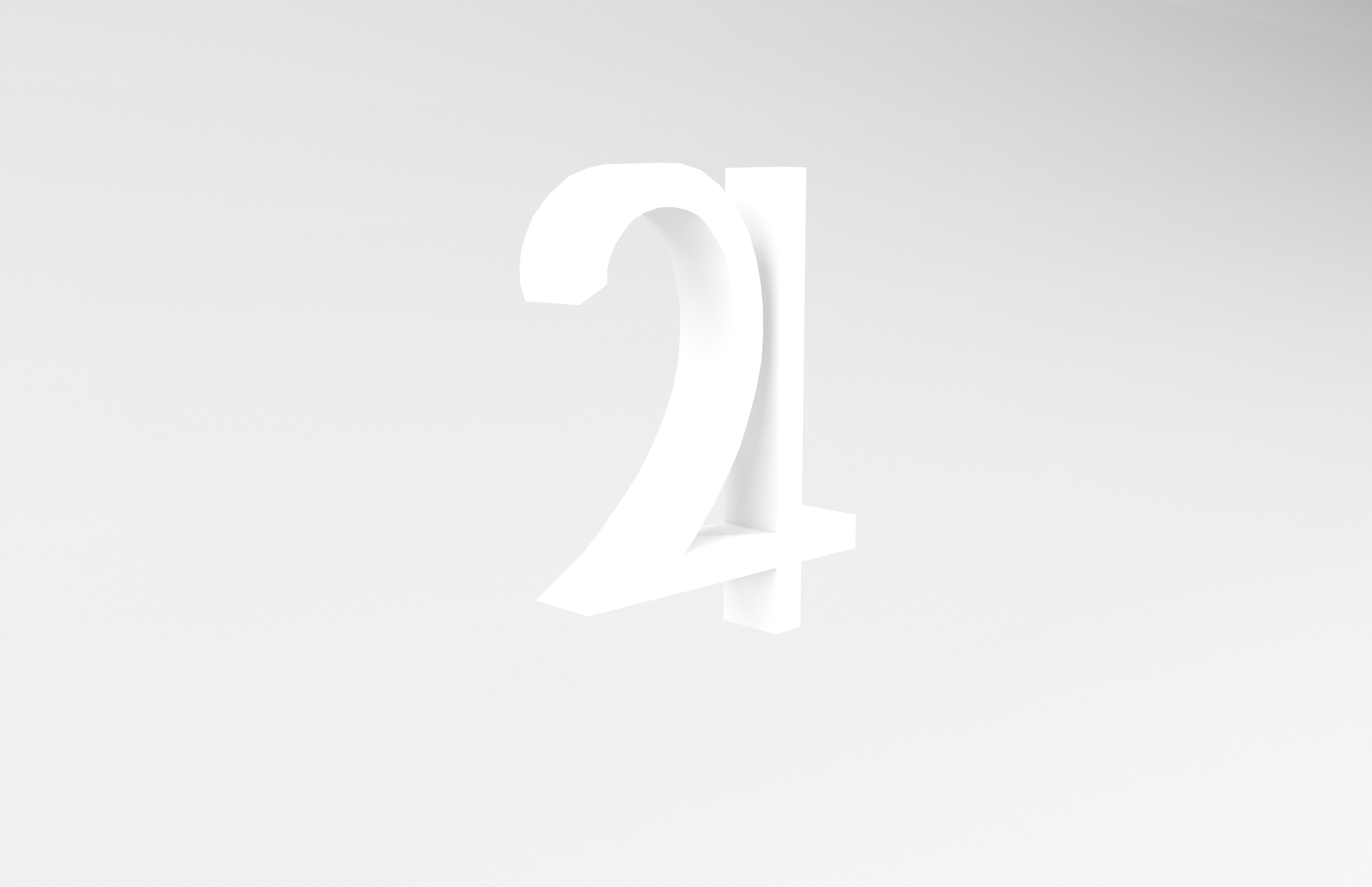 Jupiter Symbol v1 002 Low-poly 3D model_3