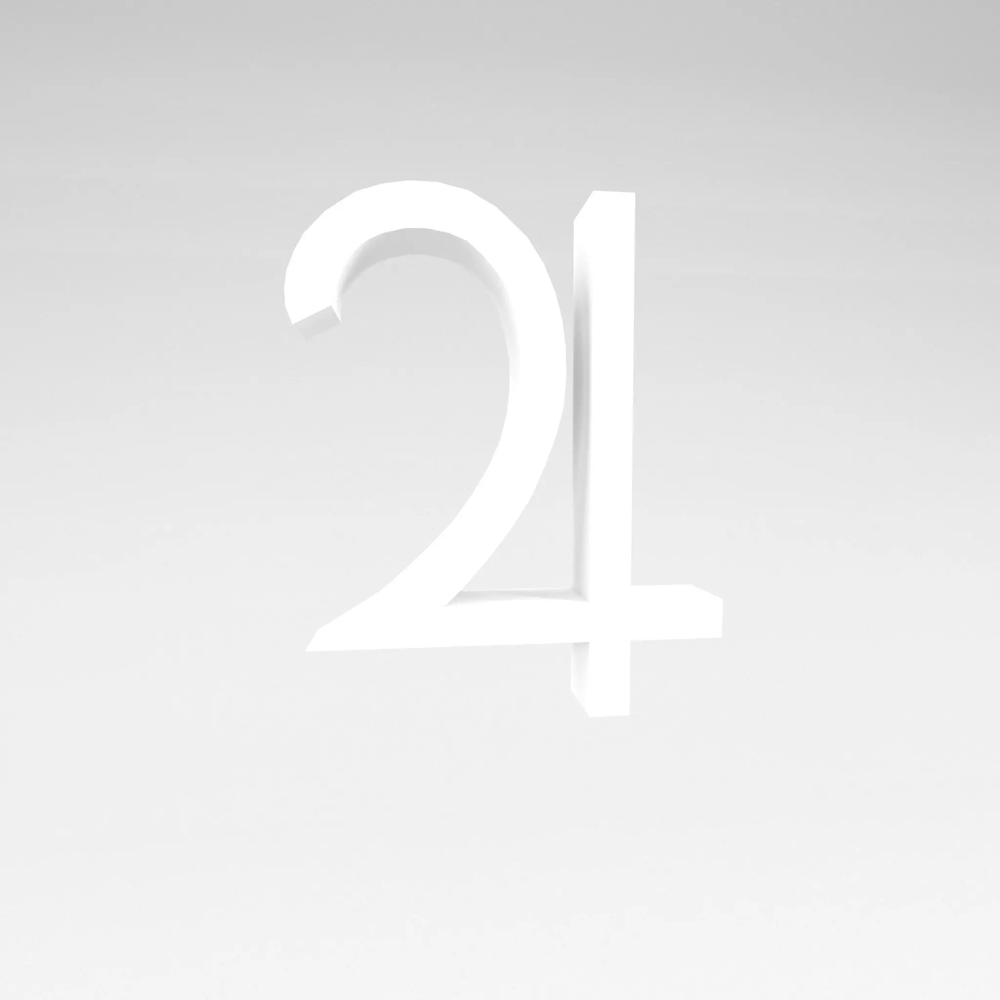 Jupiter Symbol v1 002 Low-poly 3D model_0