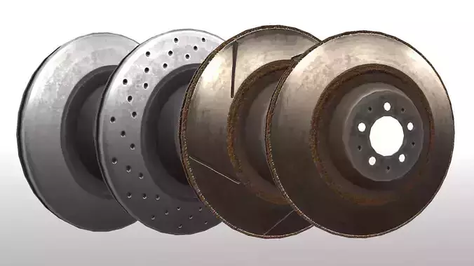 Dusty Brake Rotors x24